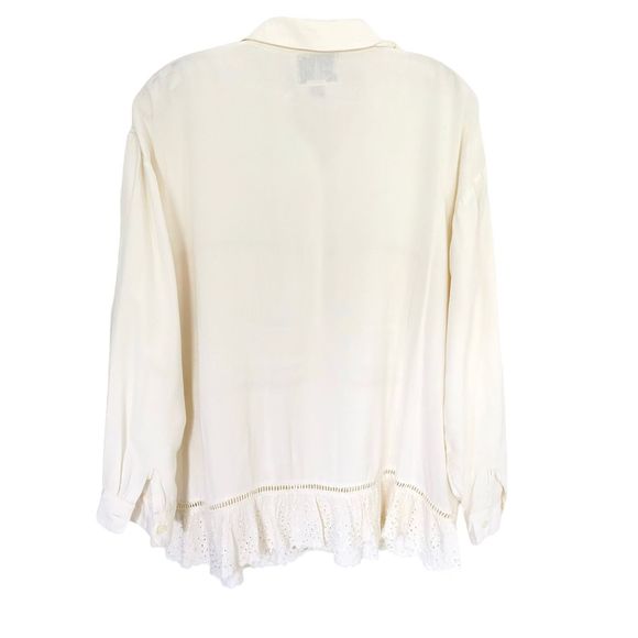 Agapo Ivory Button Down Shirt - Picture 3 of 6